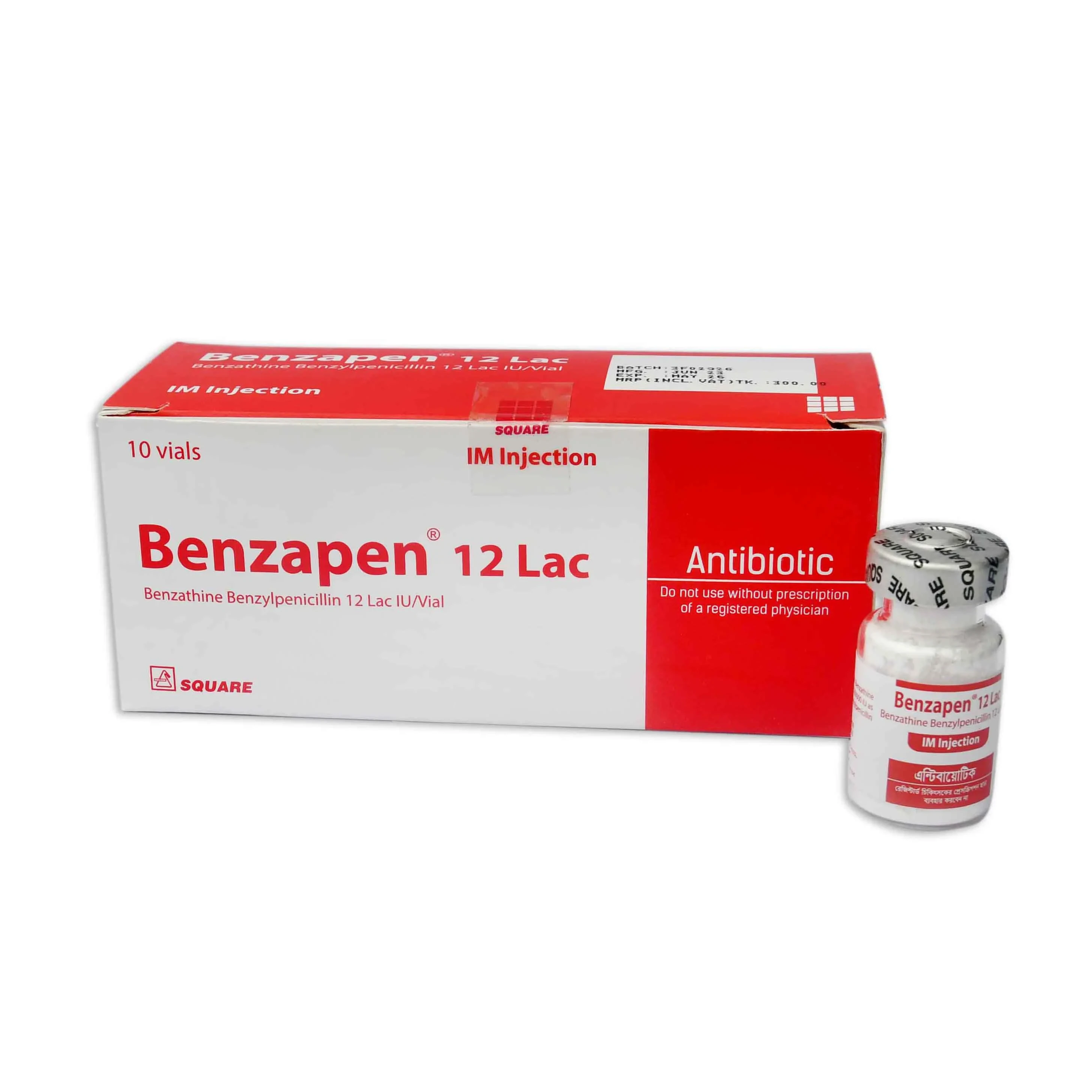 Benzapen 12 lac inj - https://www.upokar24.com