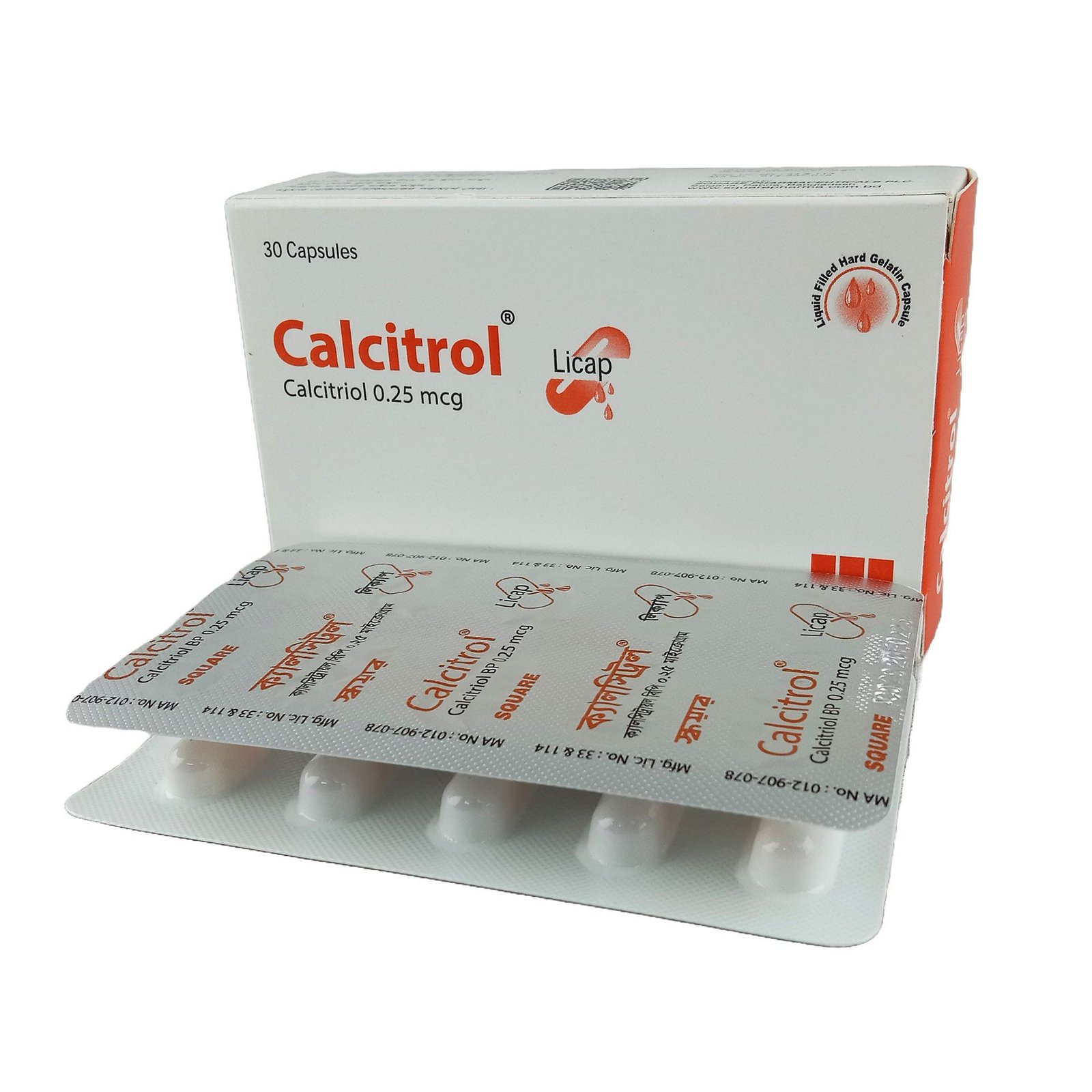 Calcitrol 0.25mg Cap - https://www.upokar24.com
