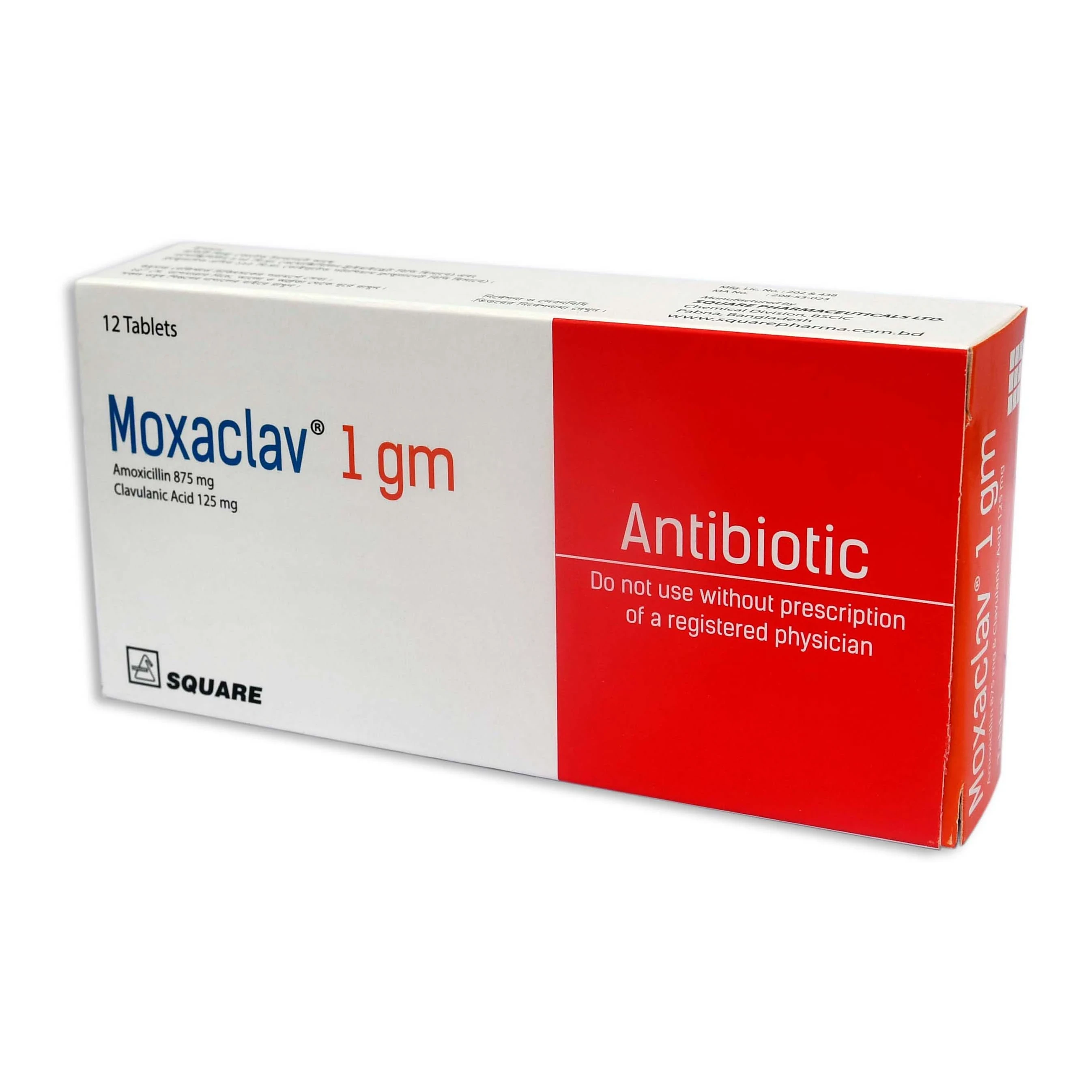 Moxclav 1G TAB - https://www.upokar24.com