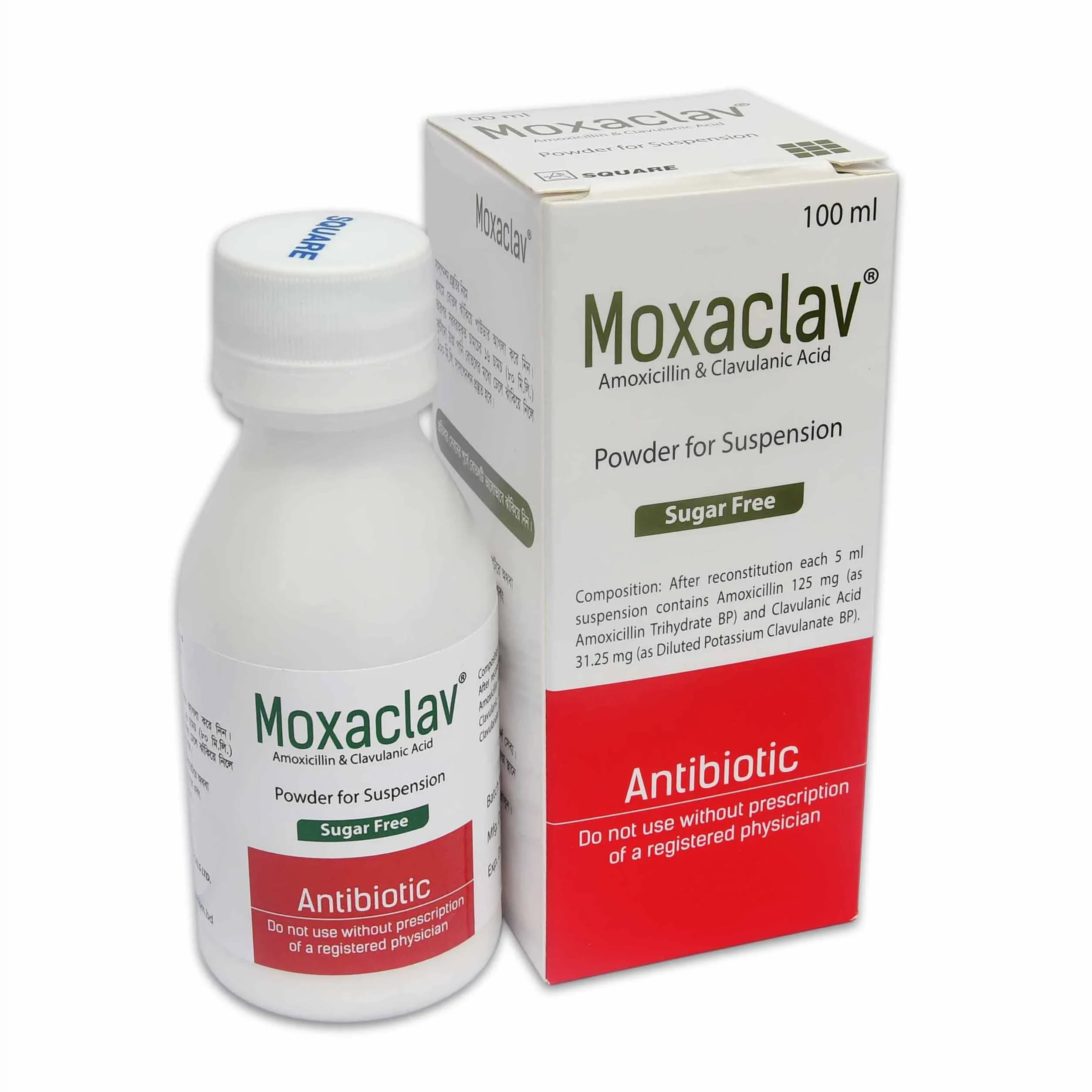 MOXACLAV SUSP 100 ML - https://www.upokar24.com