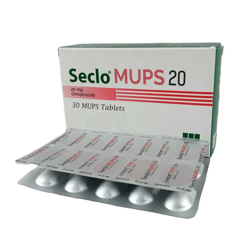 SECLO MUPS 20 TAB - https://www.upokar24.com