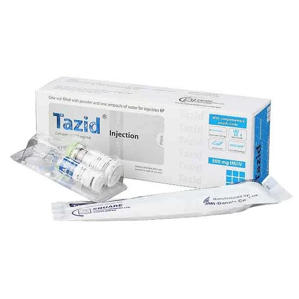 TAZID 500 IM/IV INJ - https://www.upokar24.com
