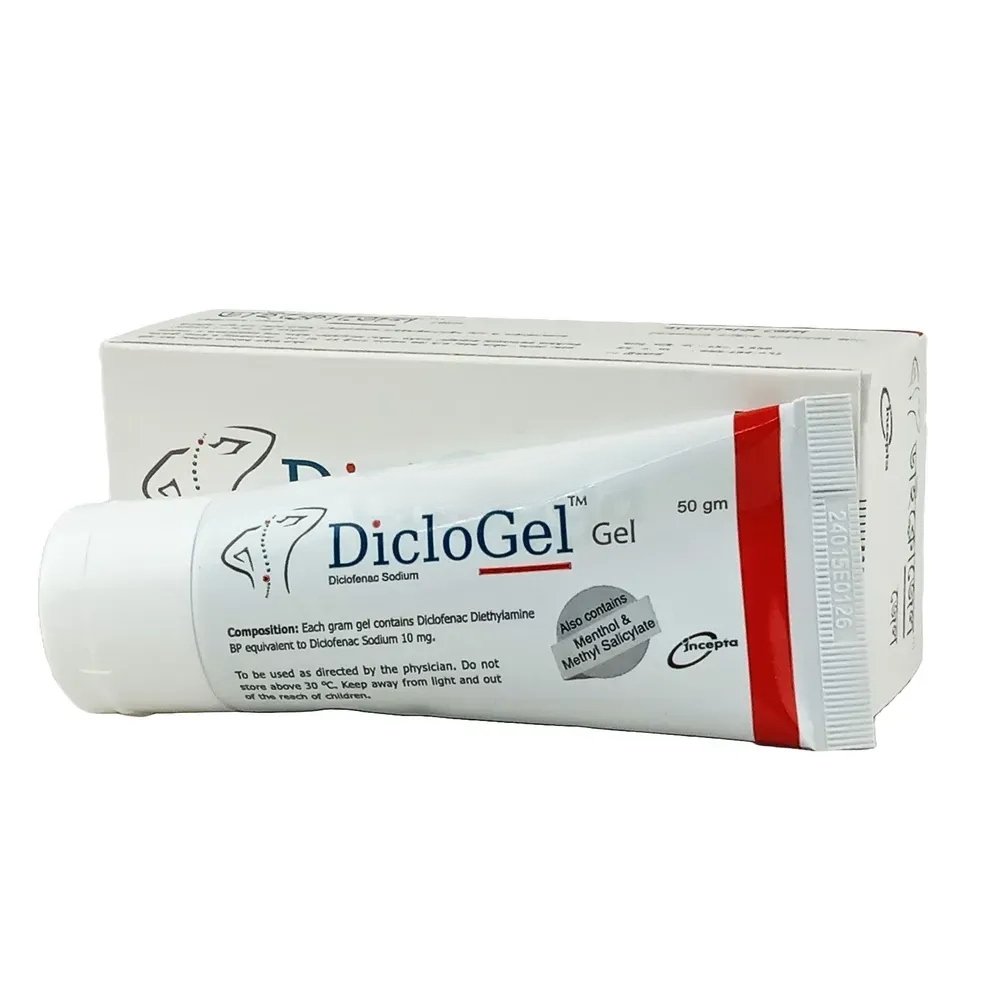 Diclogel gel 50 gm - https://www.upokar24.com