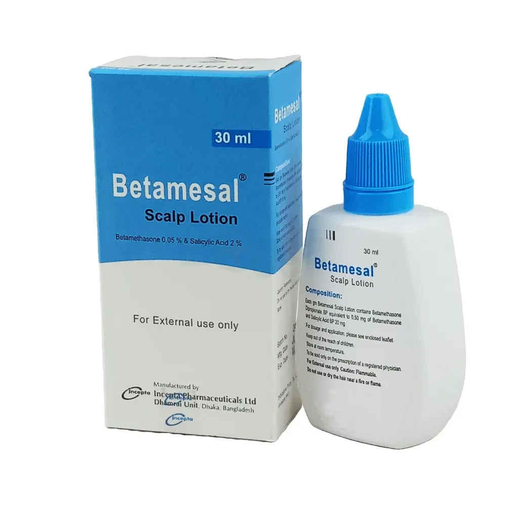 Betamesal scalp lotion - https://www.upokar24.com