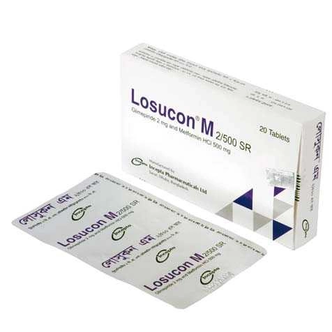 Losucon M 2/500 Sr tab - https://www.upokar24.com