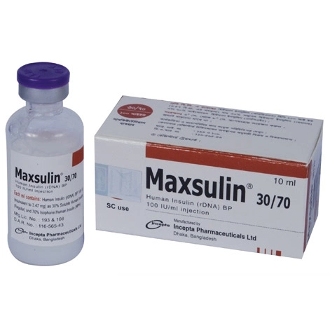 Maxsulin 30/70 inj - https://www.upokar24.com