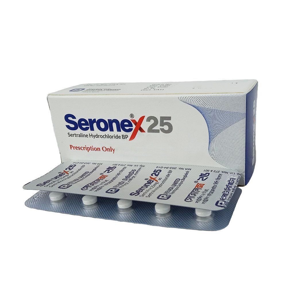 Seronex 25mg TAB - https://www.upokar24.com