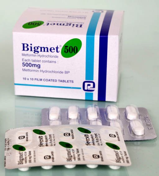 Bigmet FC 500mg TAB - https://www.upokar24.com