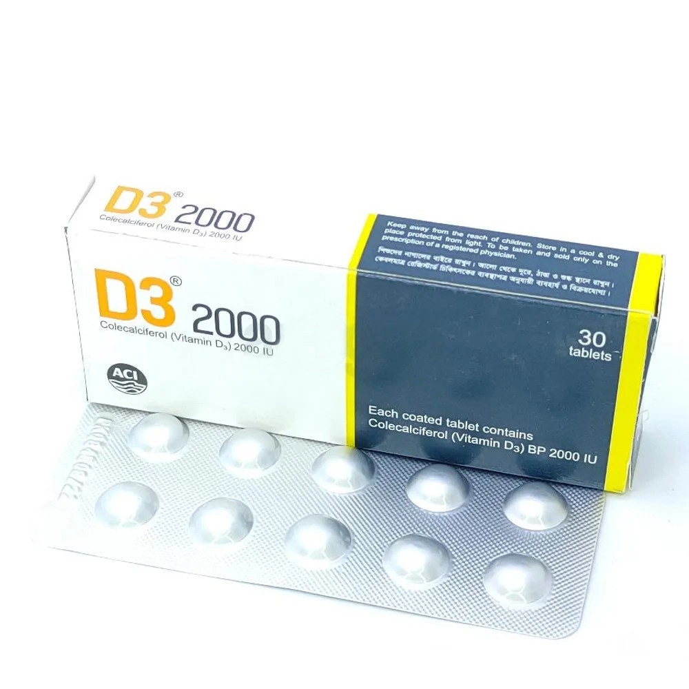 Vita D3 2000 IU TAB - https://www.upokar24.com
