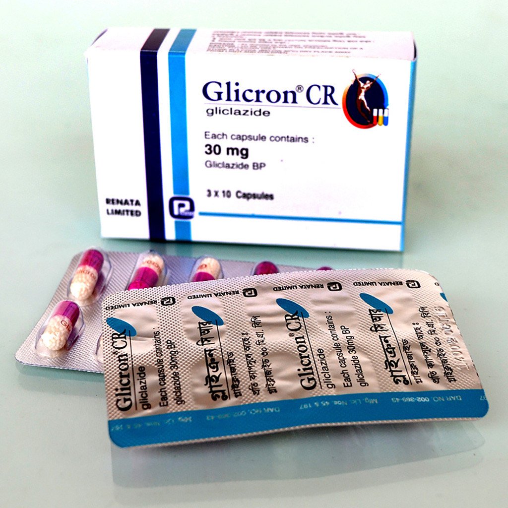 Glicron CR 30mg Cap - https://www.upokar24.com