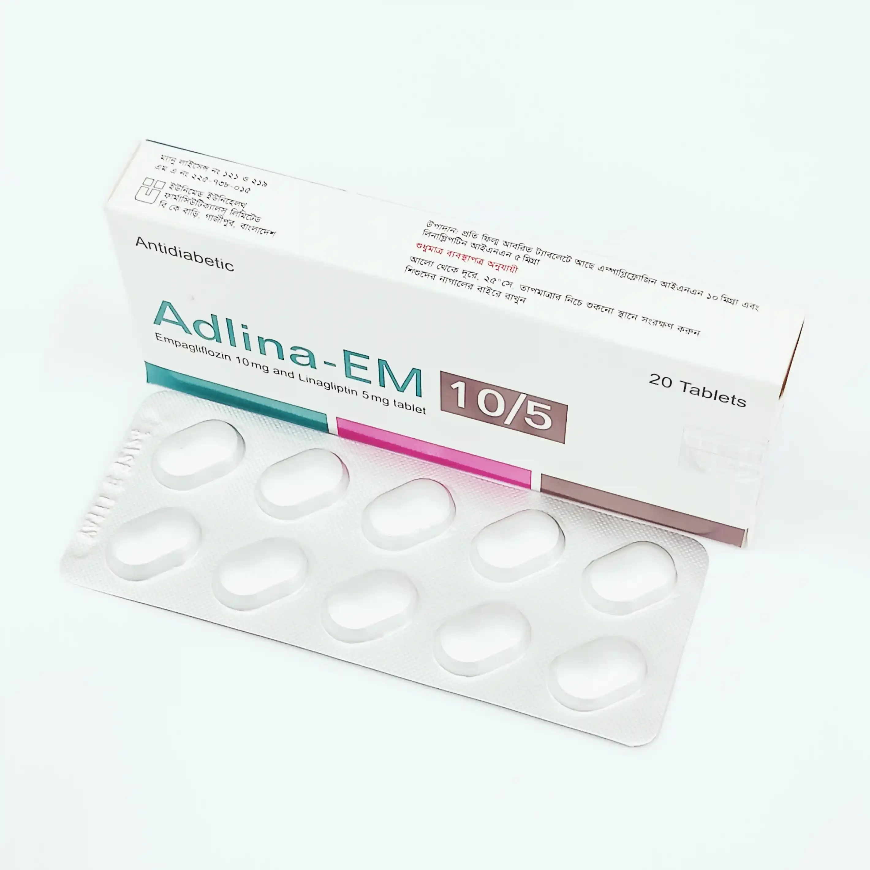 Adlina-EM 10/5 TAB - https://www.upokar24.com