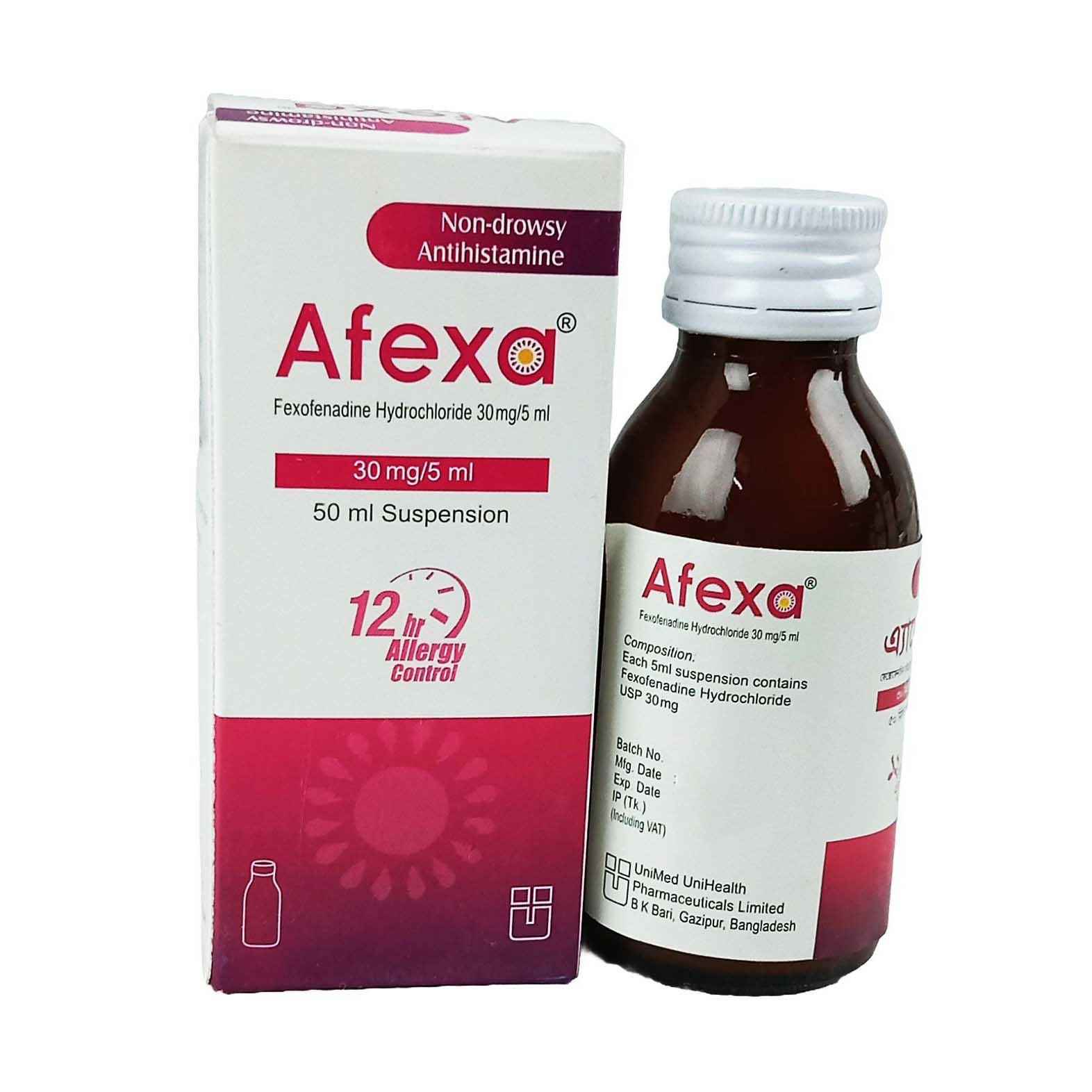 Afexa 30mg/5ml suspension - https://www.upokar24.com