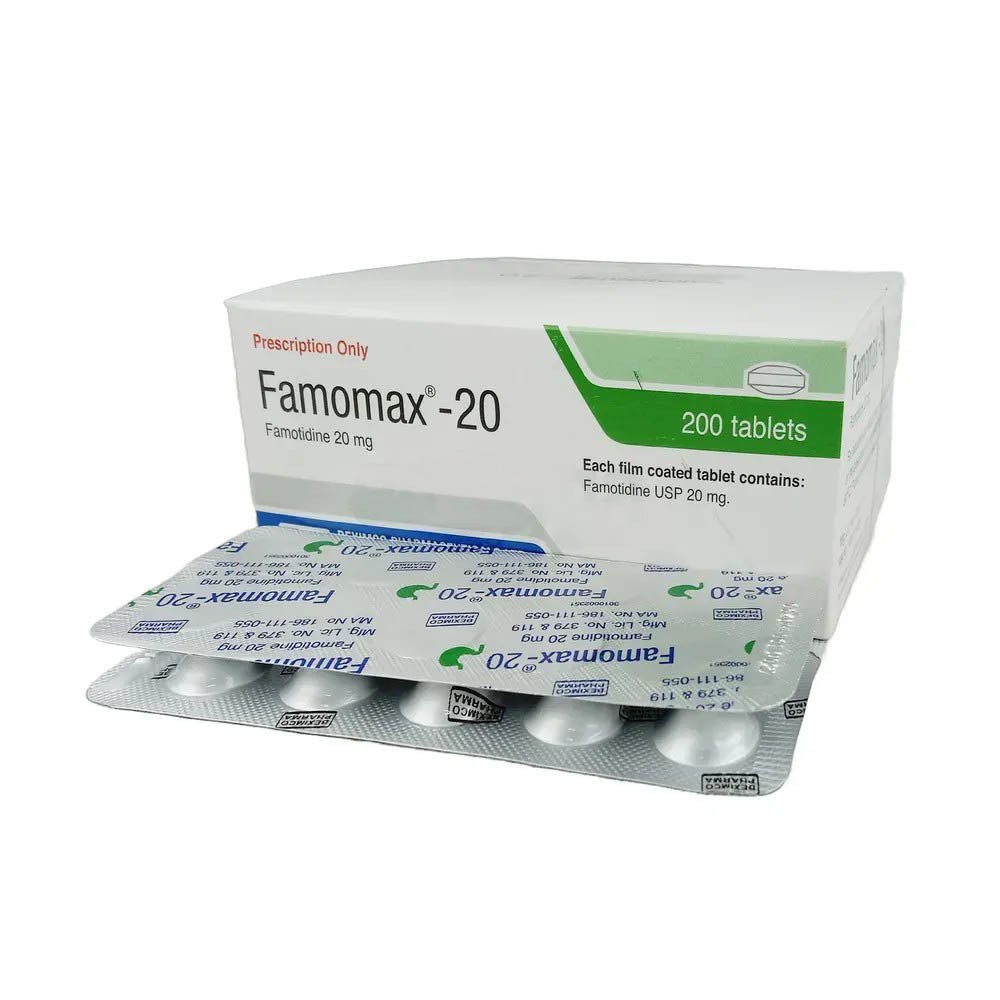 Famomax 20 tab - https://www.upokar24.com