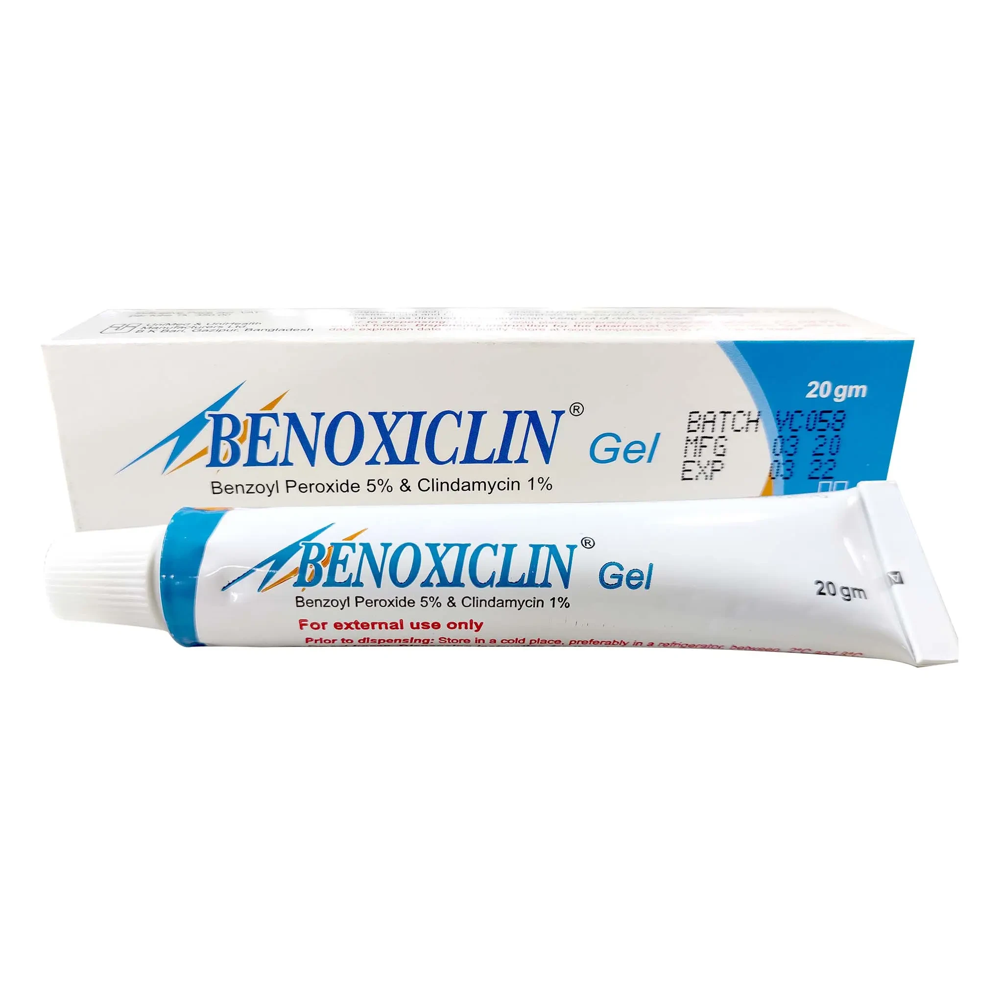 Benoxiclin gel 20g - https://www.upokar24.com