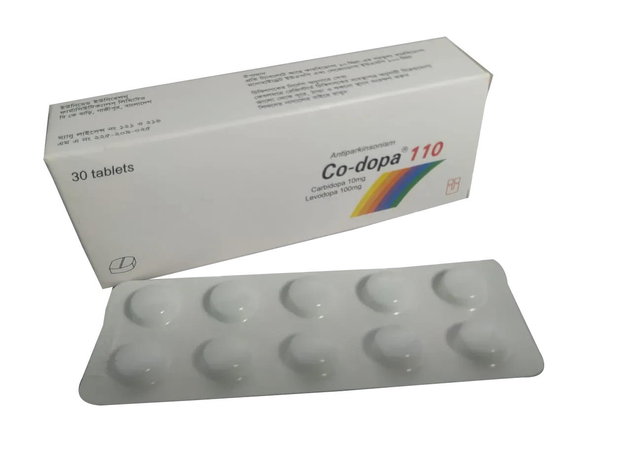 Co-dopa-110 TAB - https://www.upokar24.com