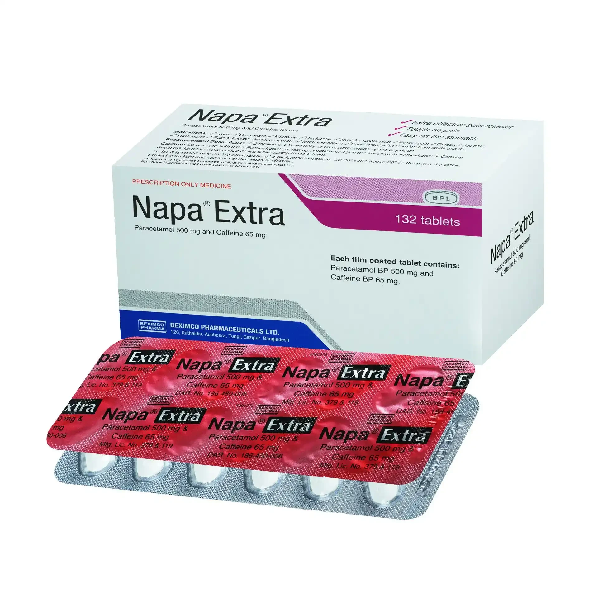 Napa Extra tab - https://www.upokar24.com