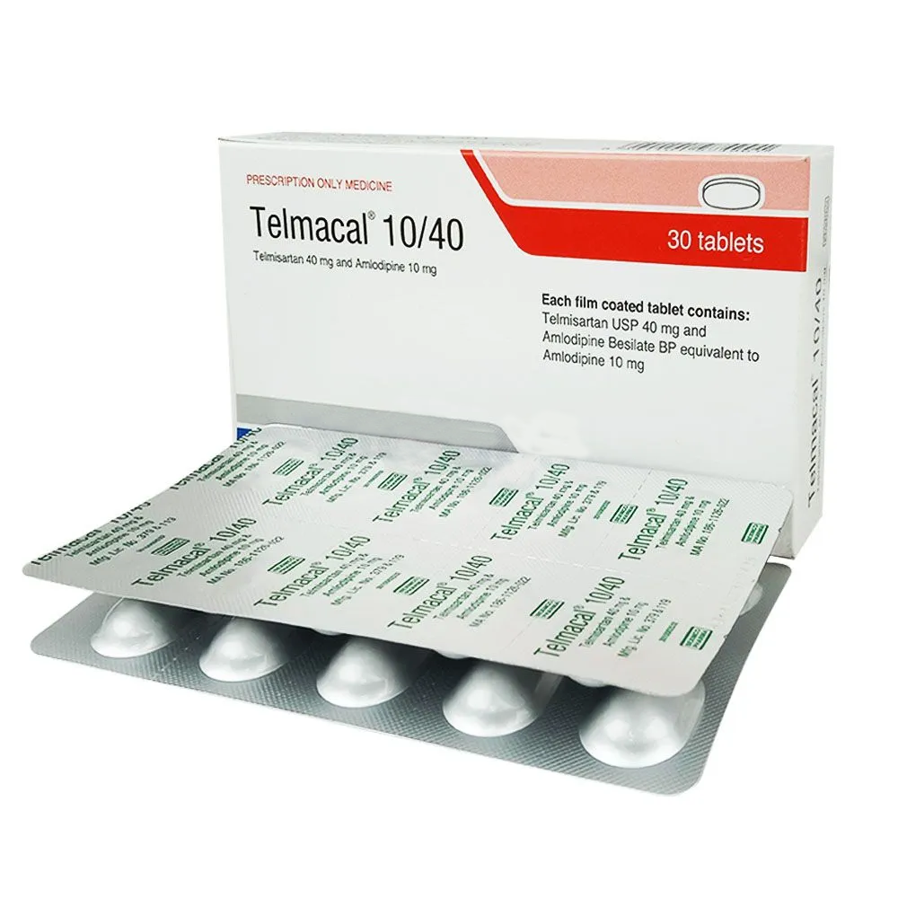Telmacal 10/40 tab - https://www.upokar24.com