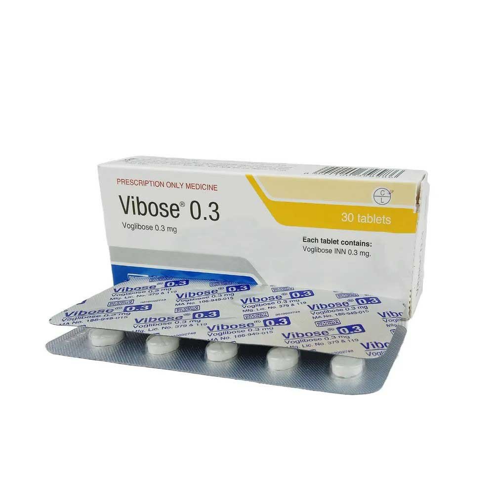 Vibose 0.3 tab - https://www.upokar24.com
