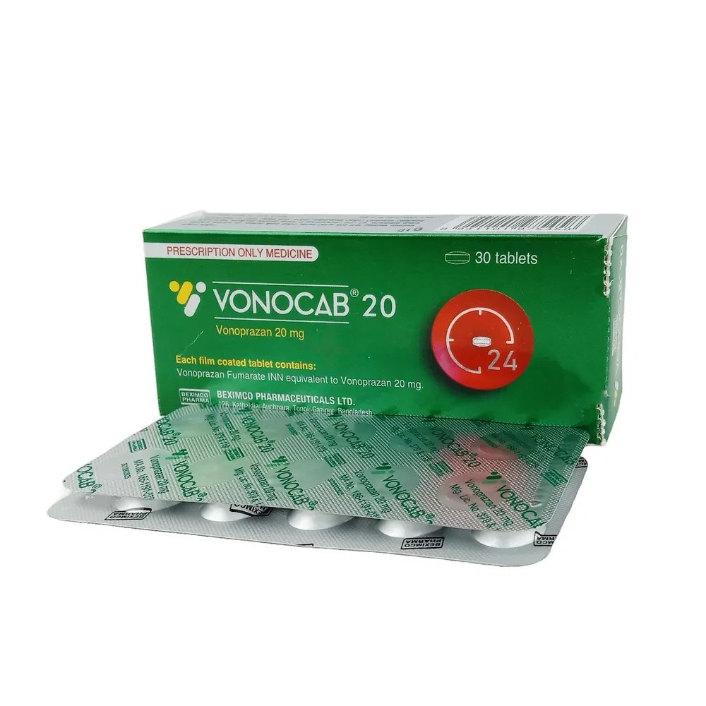 VONOCAB 20 TAB - https://www.upokar24.com