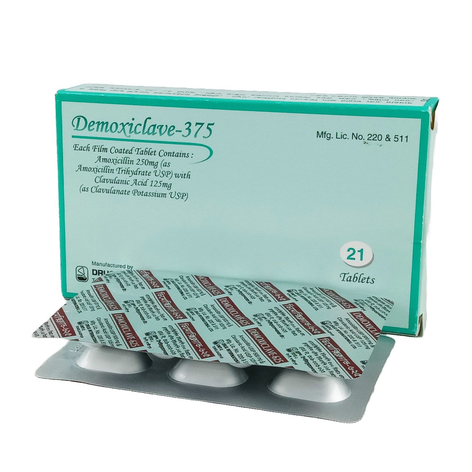 Demoxiclave 375  tab - https://www.upokar24.com