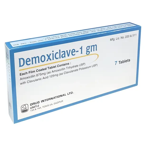Demoxiclave 1 tab - https://www.upokar24.com