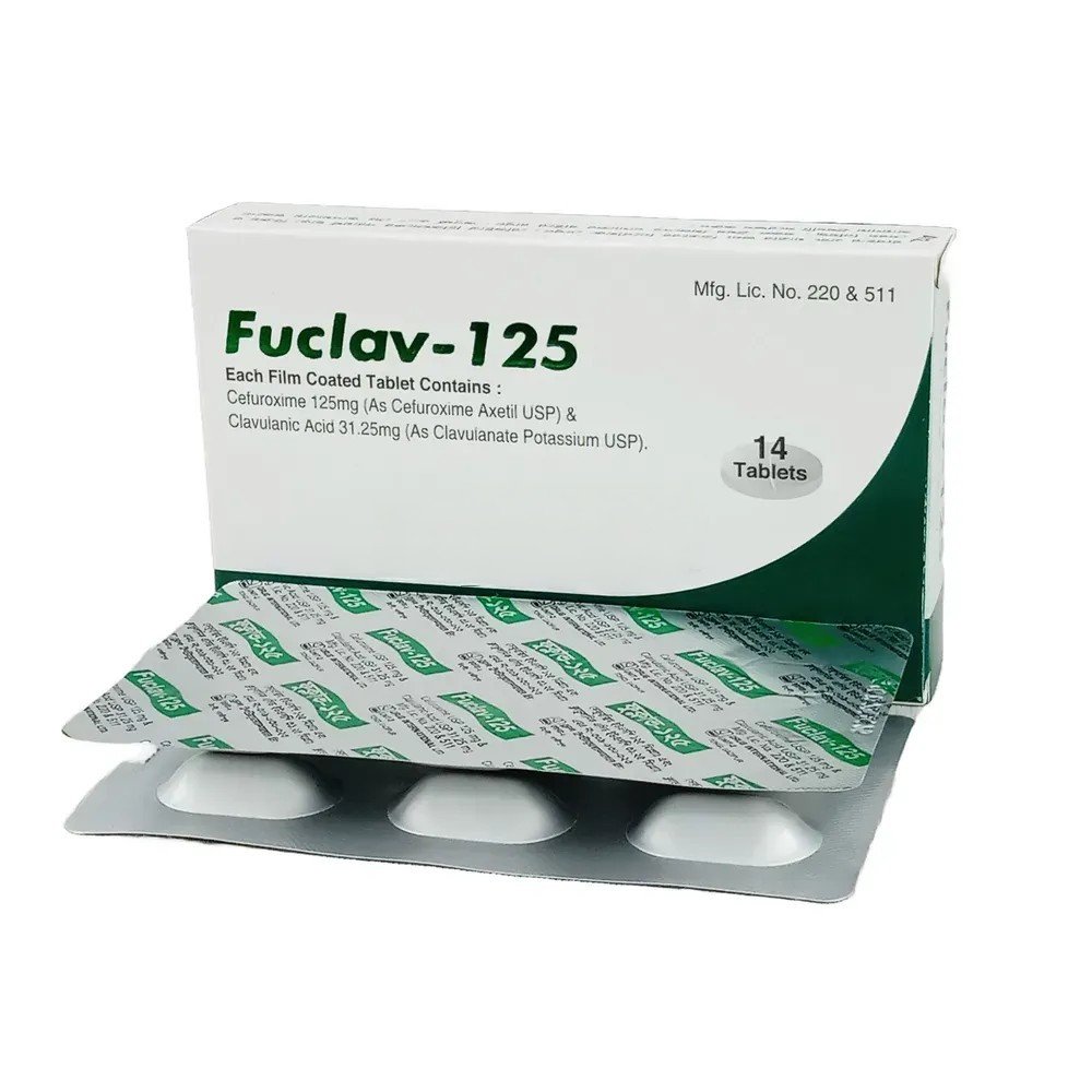 Fuclav 125 tab - https://www.upokar24.com