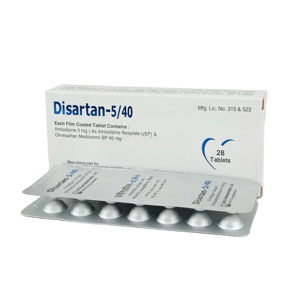 Disartan 5/40 tab - https://www.upokar24.com