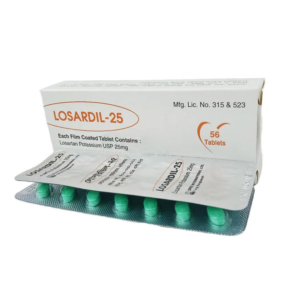 Losardil 25 tab - https://www.upokar24.com