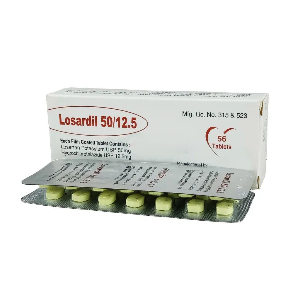 Losardil 50/12.5 tab - https://www.upokar24.com