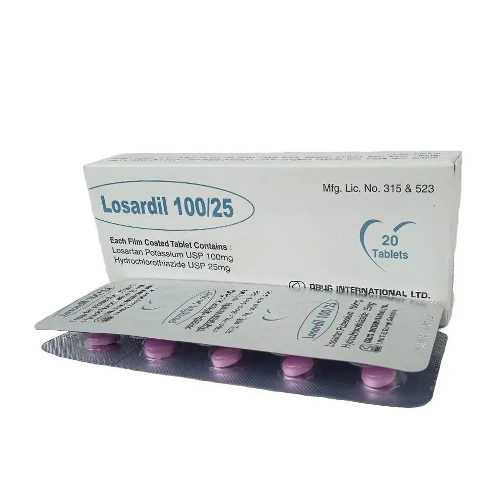 Losardil 100/25 tab - https://www.upokar24.com