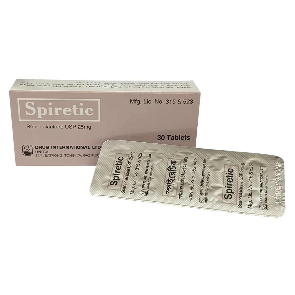 Spiretic 25 tab - https://www.upokar24.com