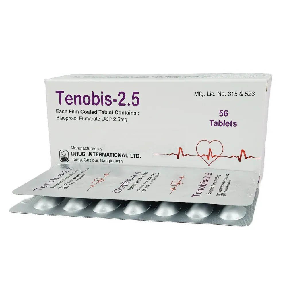 Tenobis 2.5 tab - https://www.upokar24.com