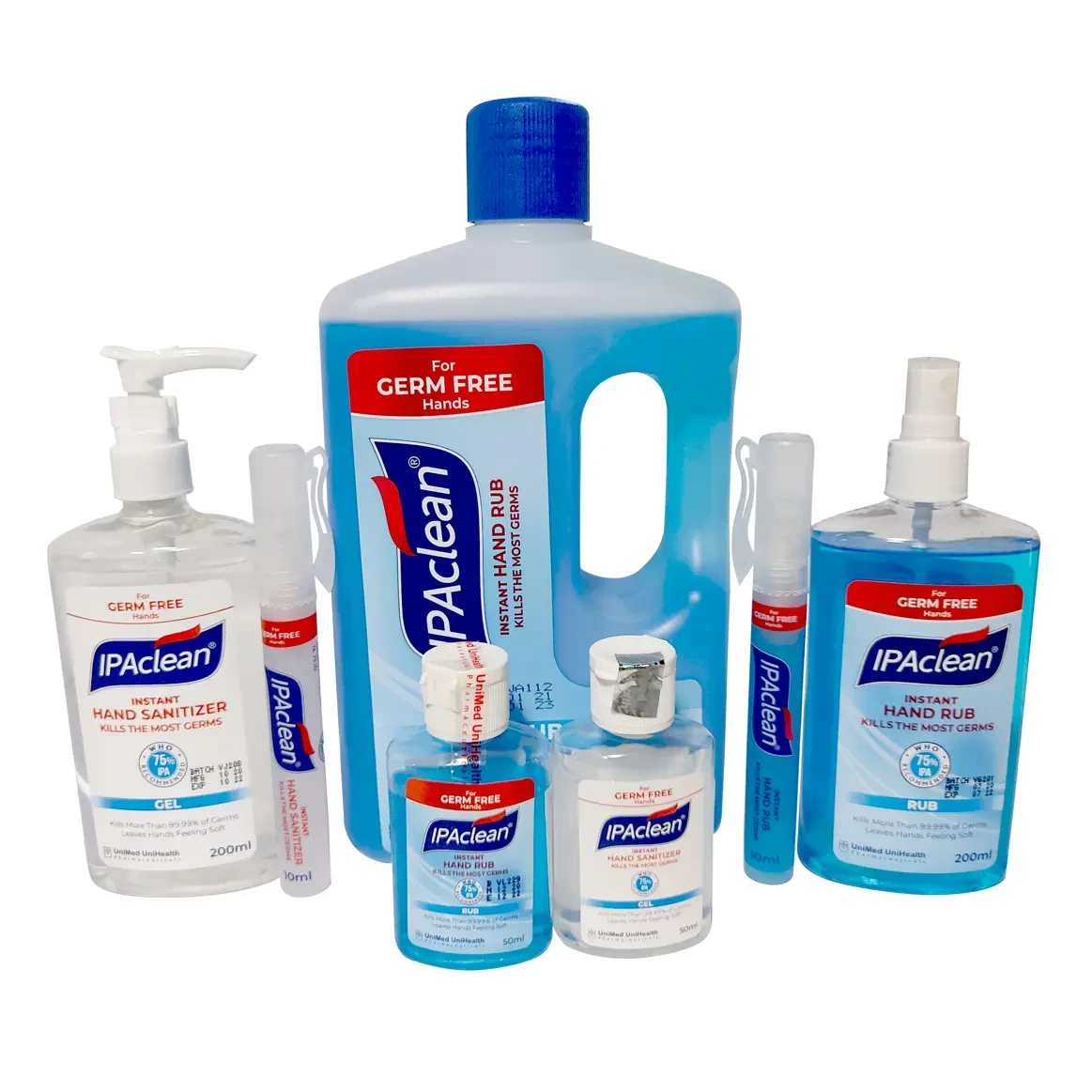 Ipaclean Hand sanitizer (with dispenser) - https://www.upokar24.com