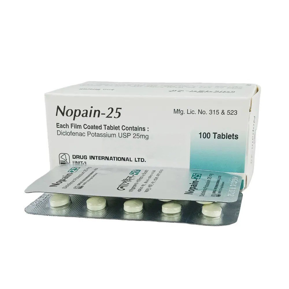 Nopain 25mg tab - https://www.upokar24.com