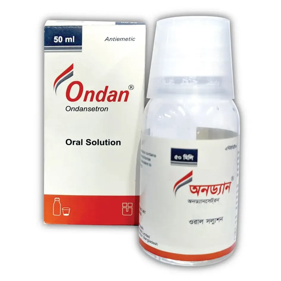 Ondan 4mg/5ml oral solution - https://www.upokar24.com
