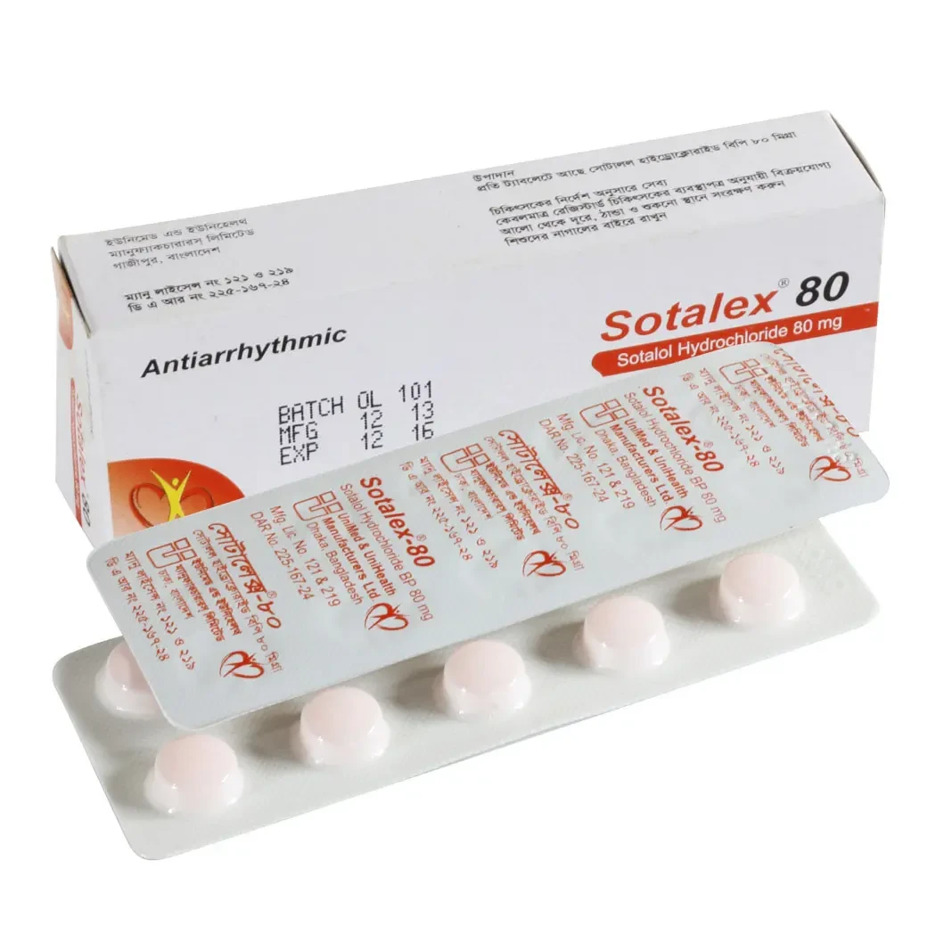 Sotalex-80 TAB - https://www.upokar24.com