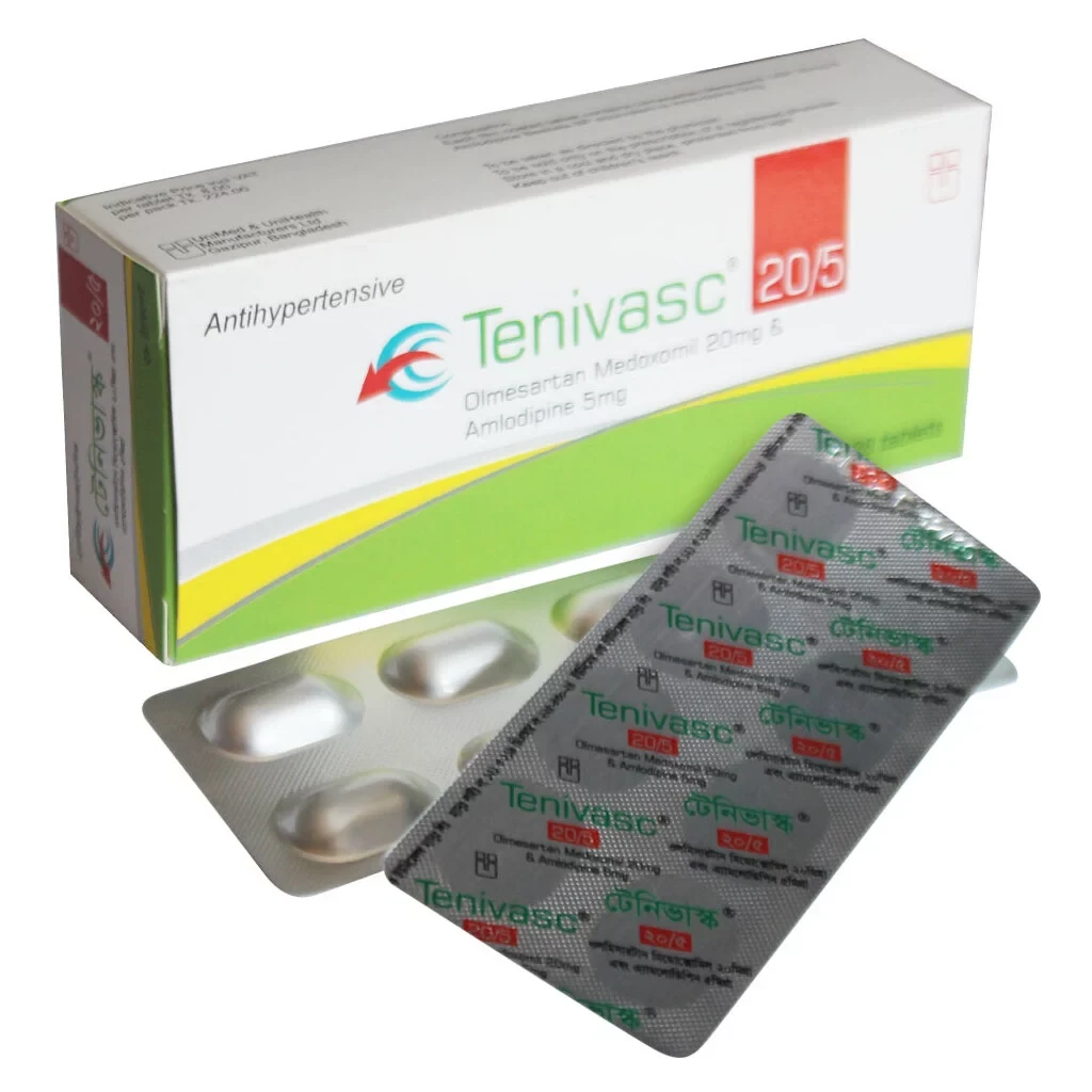 Tenivasc 20/5 TAB - https://www.upokar24.com