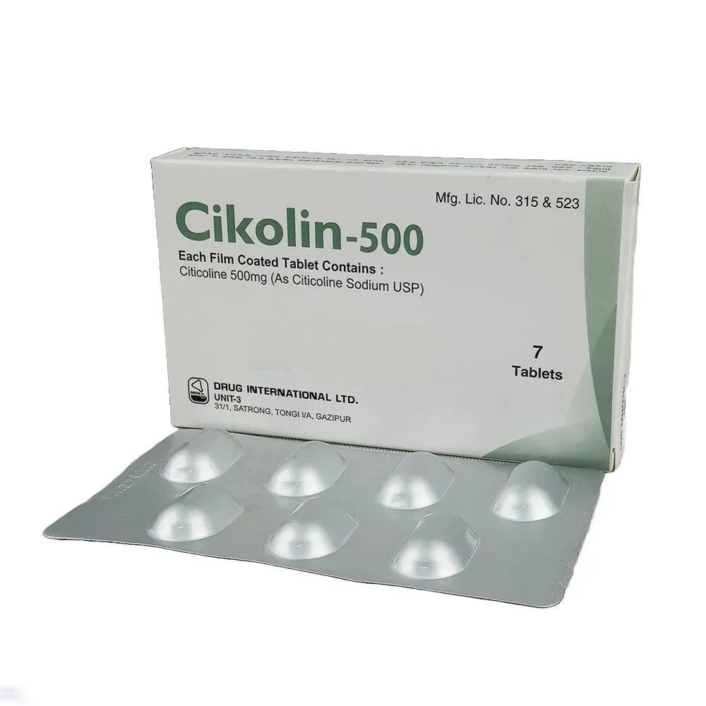 Cikolin 500mg tab - https://www.upokar24.com