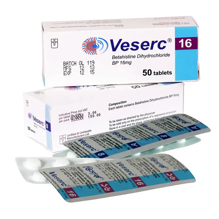 Veserc-16 TAB - https://www.upokar24.com