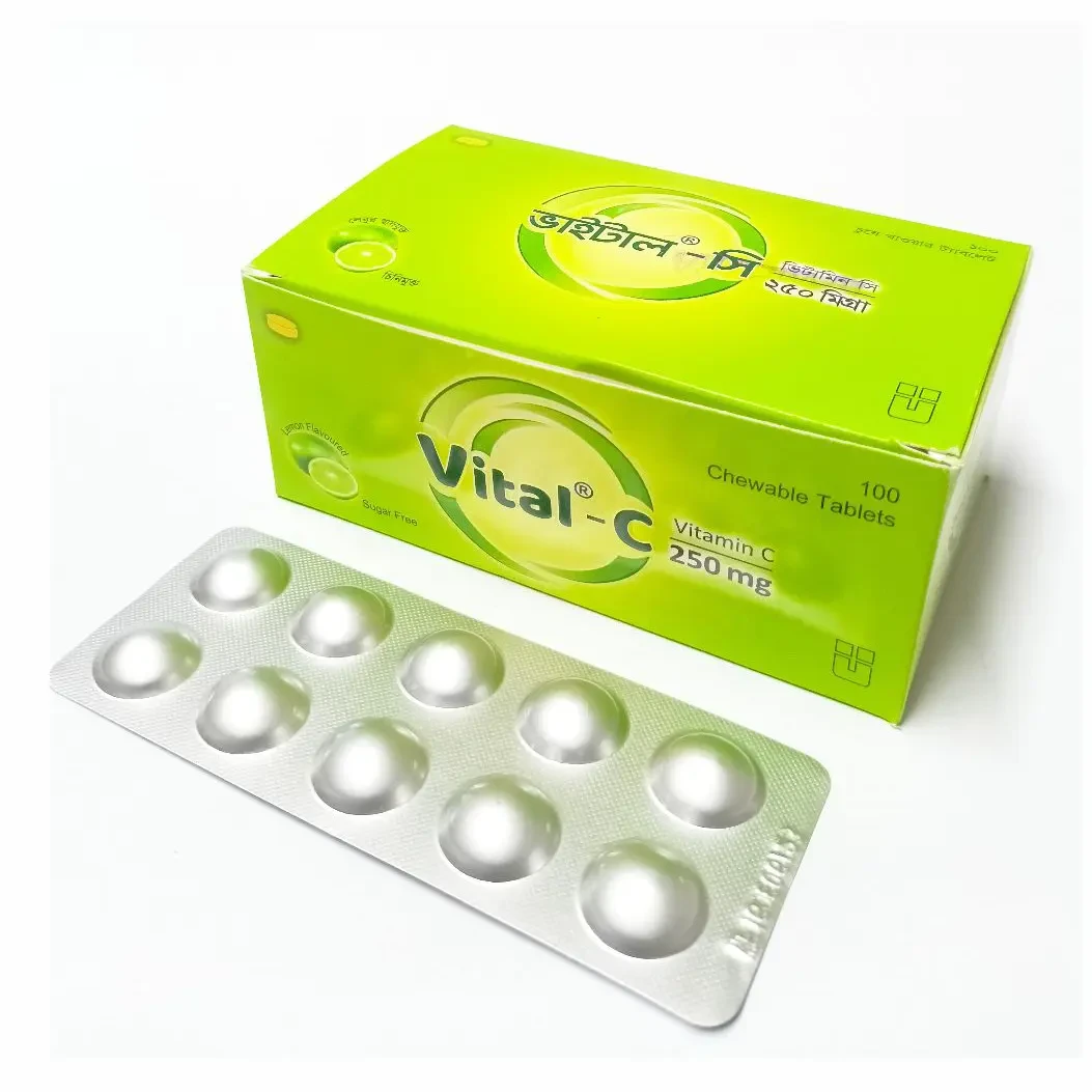 Vital-c 250mg chewable TAB - https://www.upokar24.com