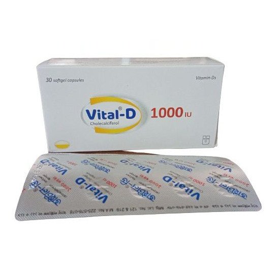 Vital-D 1000 IU softgel CAP - https://www.upokar24.com