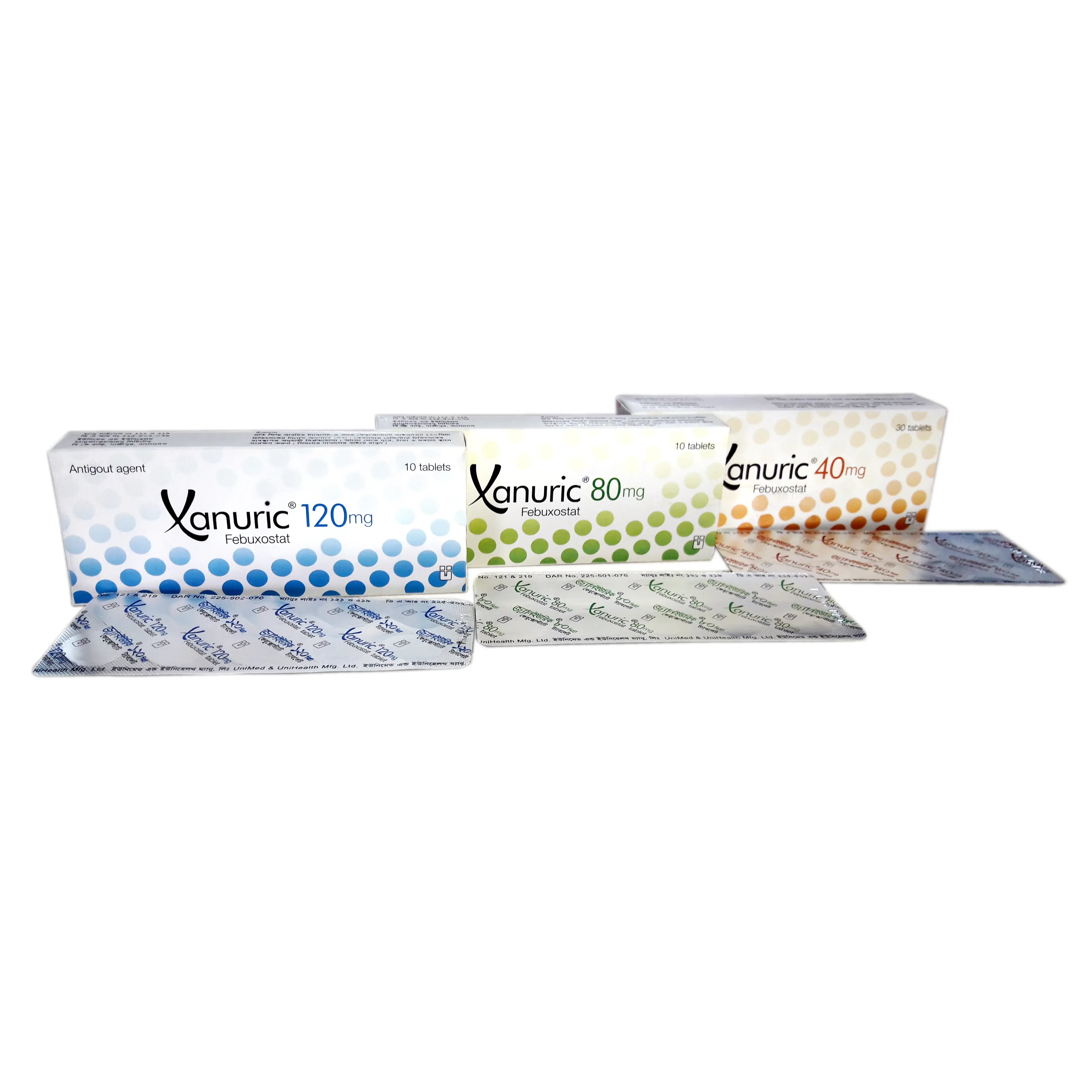 Xanuric 120mg TAB - https://www.upokar24.com