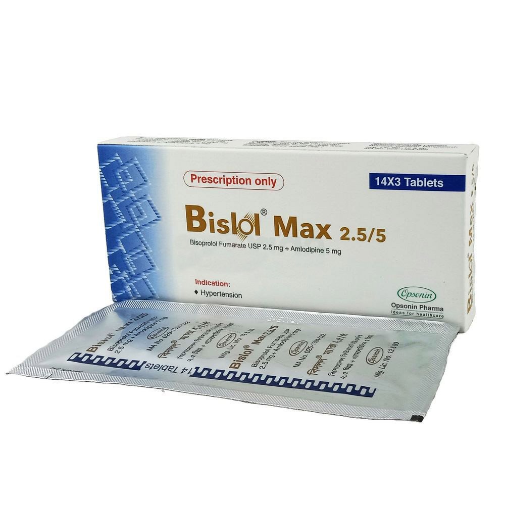 Bislol max 2.5mg tab - https://www.upokar24.com