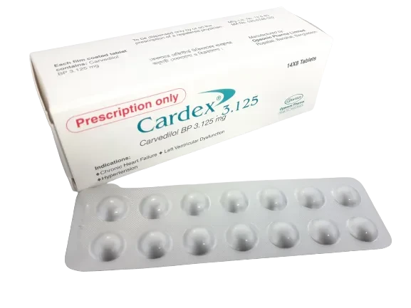 Cardex 3.125mg tab - https://www.upokar24.com