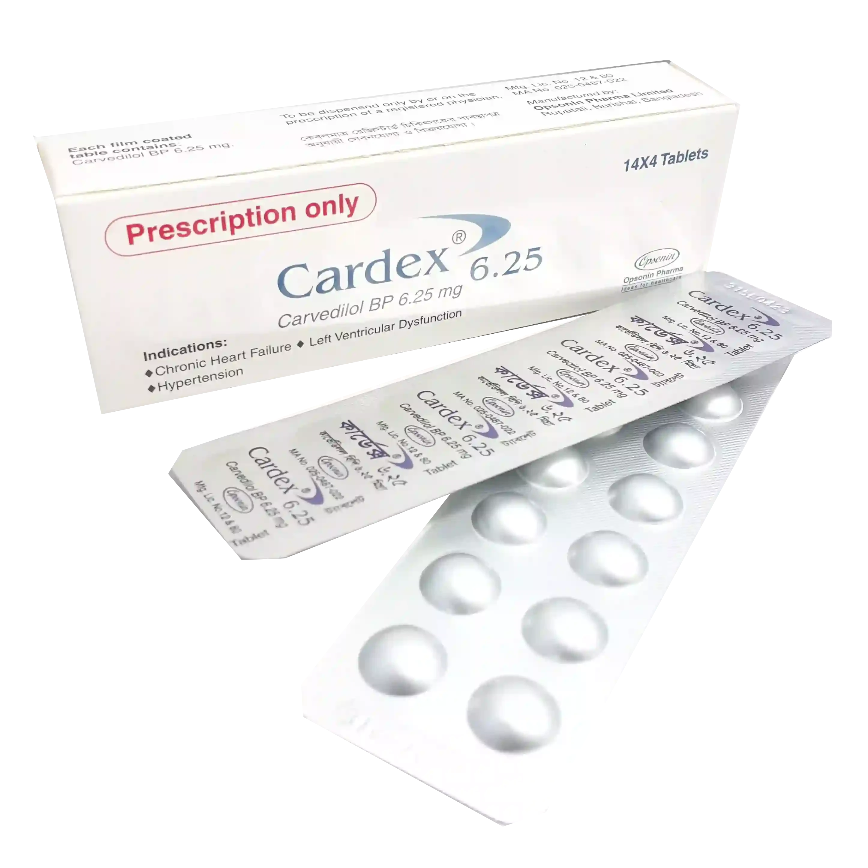 Cardex 6.25mg tab - https://www.upokar24.com