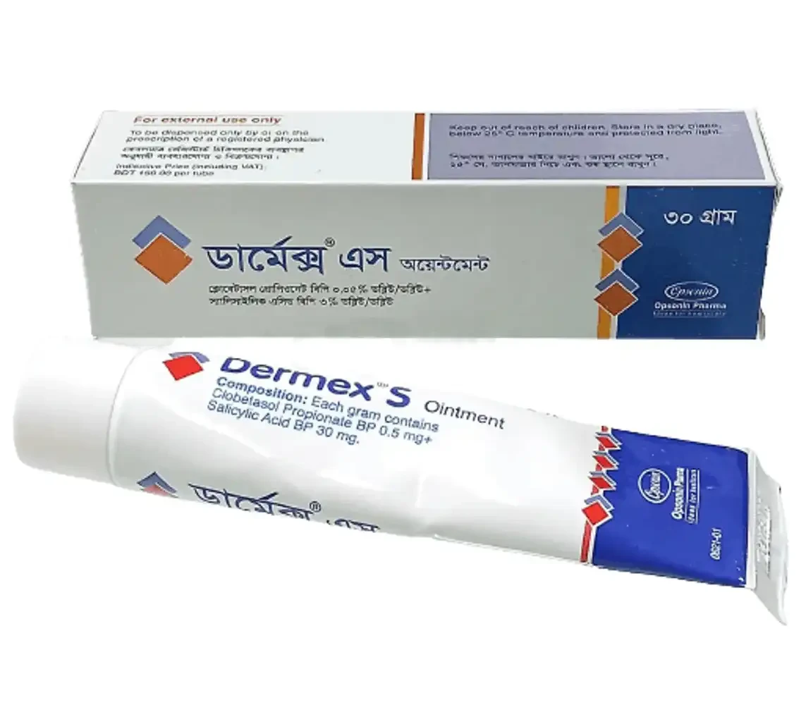 Dermex S 30g ointment - https://www.upokar24.com