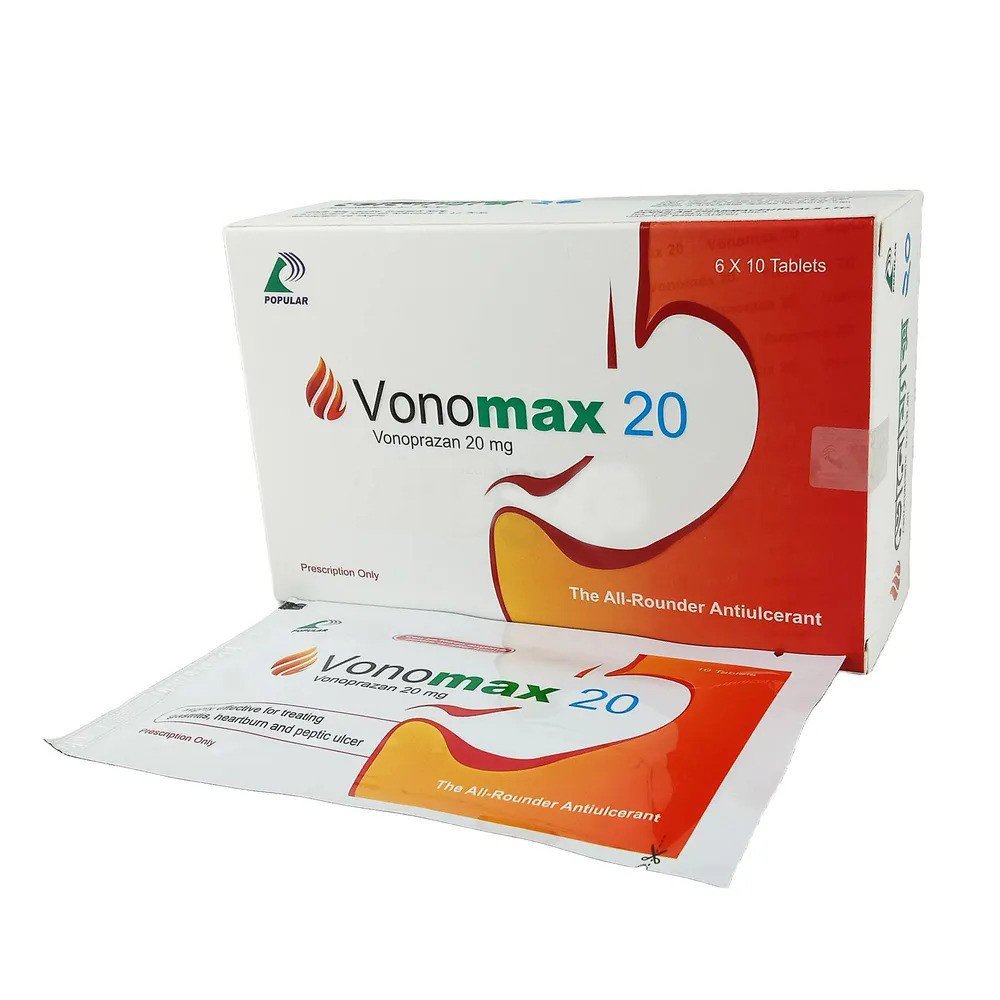 Vonomax 20 TAB - https://www.upokar24.com