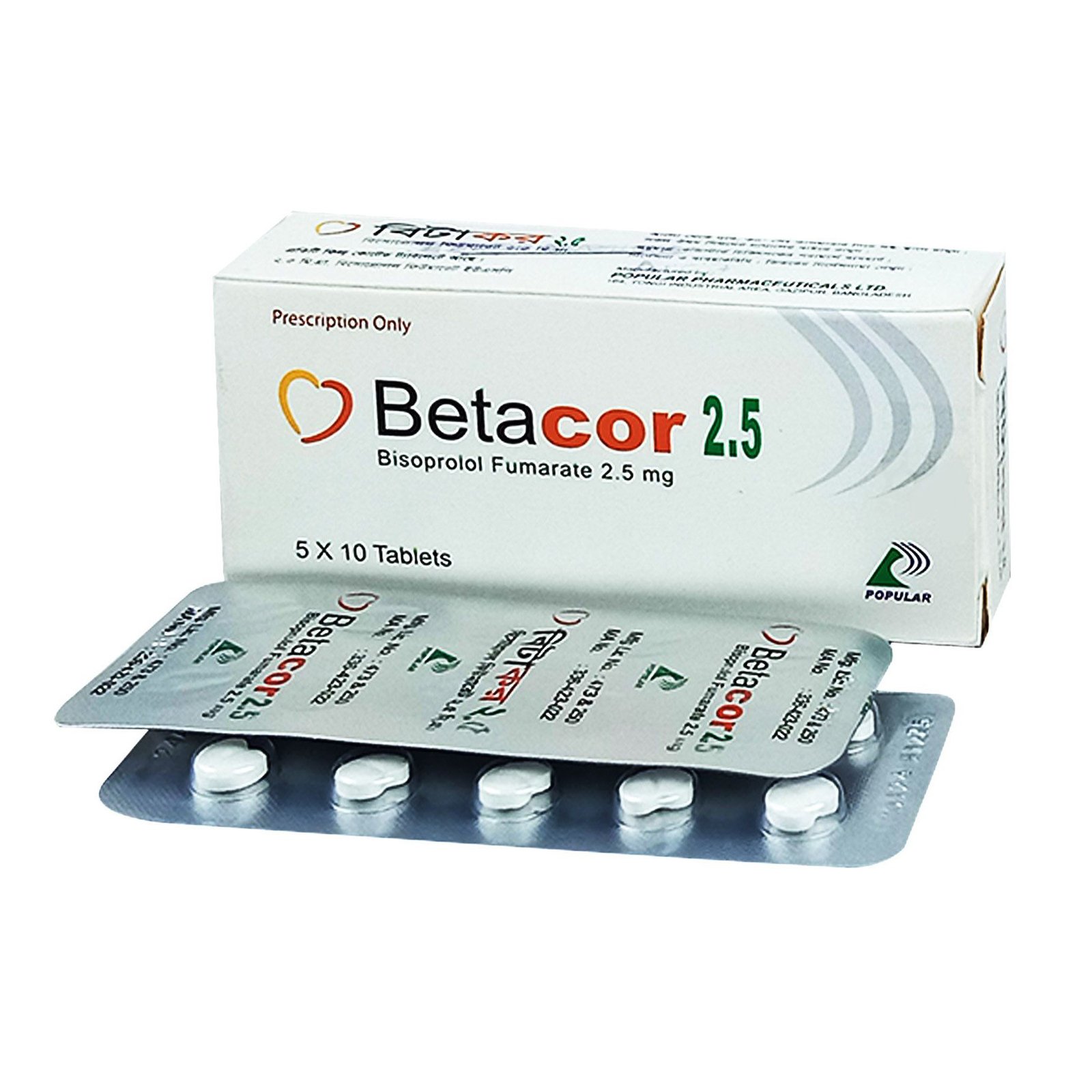 Betacor 2.5 TAB - https://www.upokar24.com