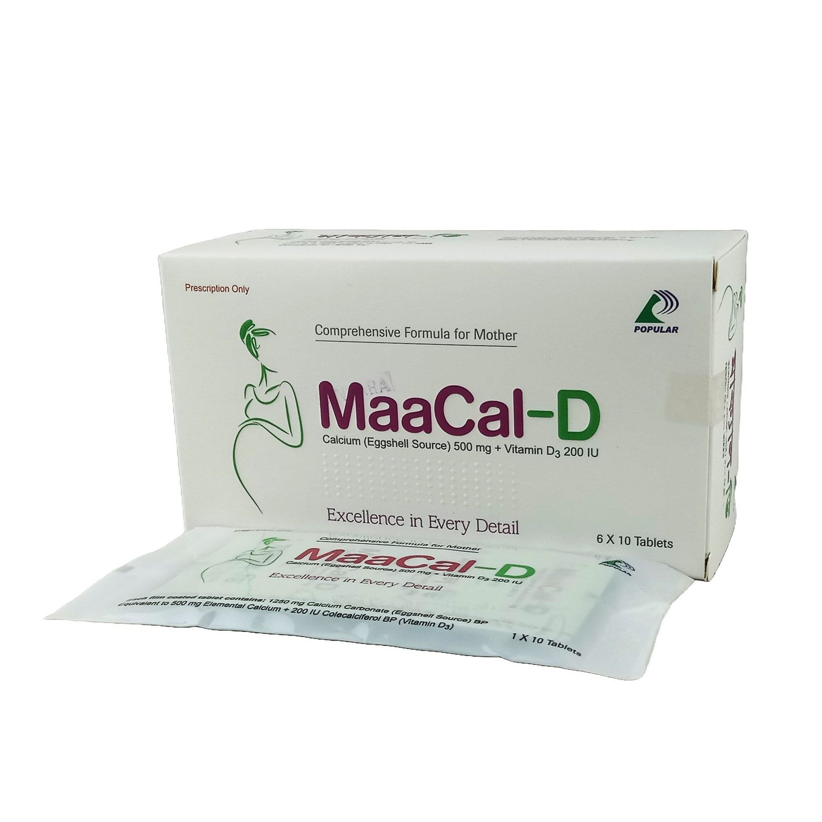 MaaCal-D TAB - https://www.upokar24.com