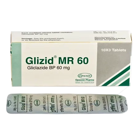 Glizid MR 60mg TAB - https://www.upokar24.com